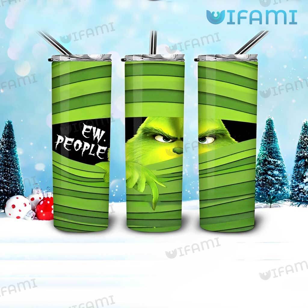 Great The Grinch Tumbler Ew People Christmas Gift
