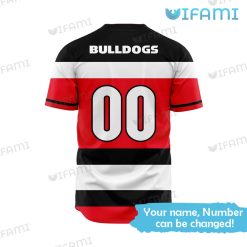 UGA Baseball Jersey Custom Name Number Georgia Bulldogs Present Back