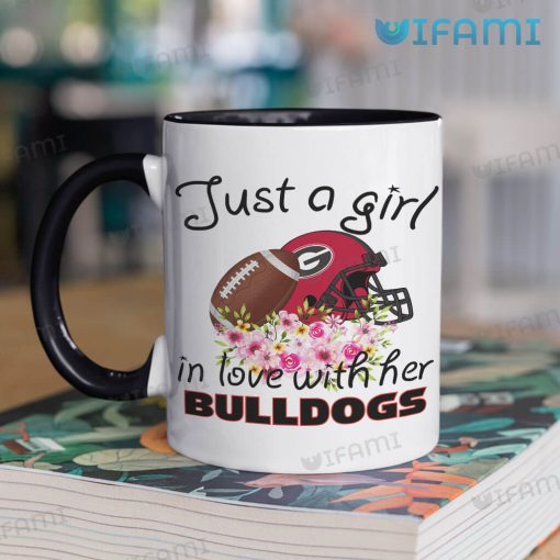 UGA Coffee Mug Just A Girl In Love With Her Bulldogs Gift