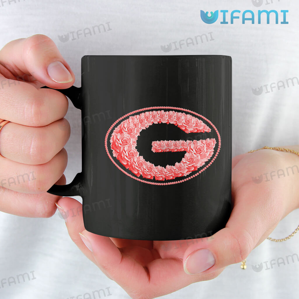 Cool UGA Roses Logo Coffee Mug Georgia Bulldogs Gift