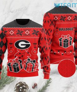 UGA Ugly Christmas Sweater Gift Box Georgia Bulldogs Gift