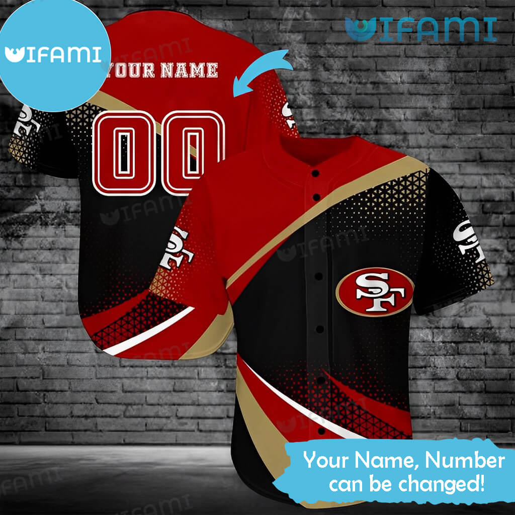 Experience The Ultimate Fan Gift: Personalized 49Ers Baseball Jersey