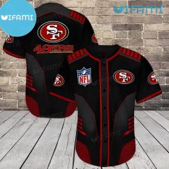 49ers Baseball Jersey Net Pattern San Francisco 49ers Gift