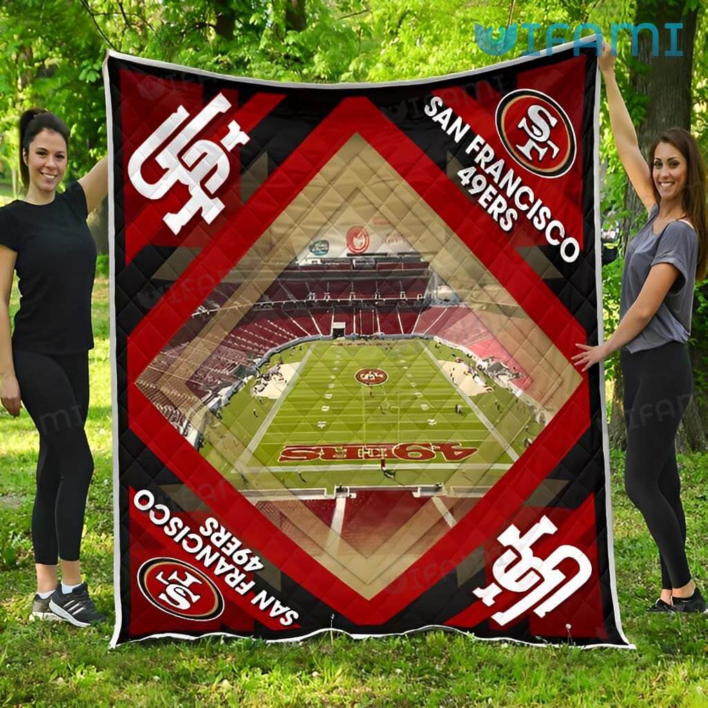 Wrap Up In Winning Style With Our 49Ers Football Field Blanket