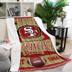 49ers Blanket Logo Est 1946 San Francisco 49ers Niners Gift