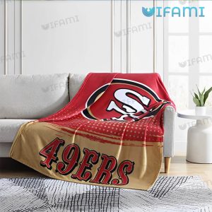49ers Blanket Logo San Francisco 49ers Gift