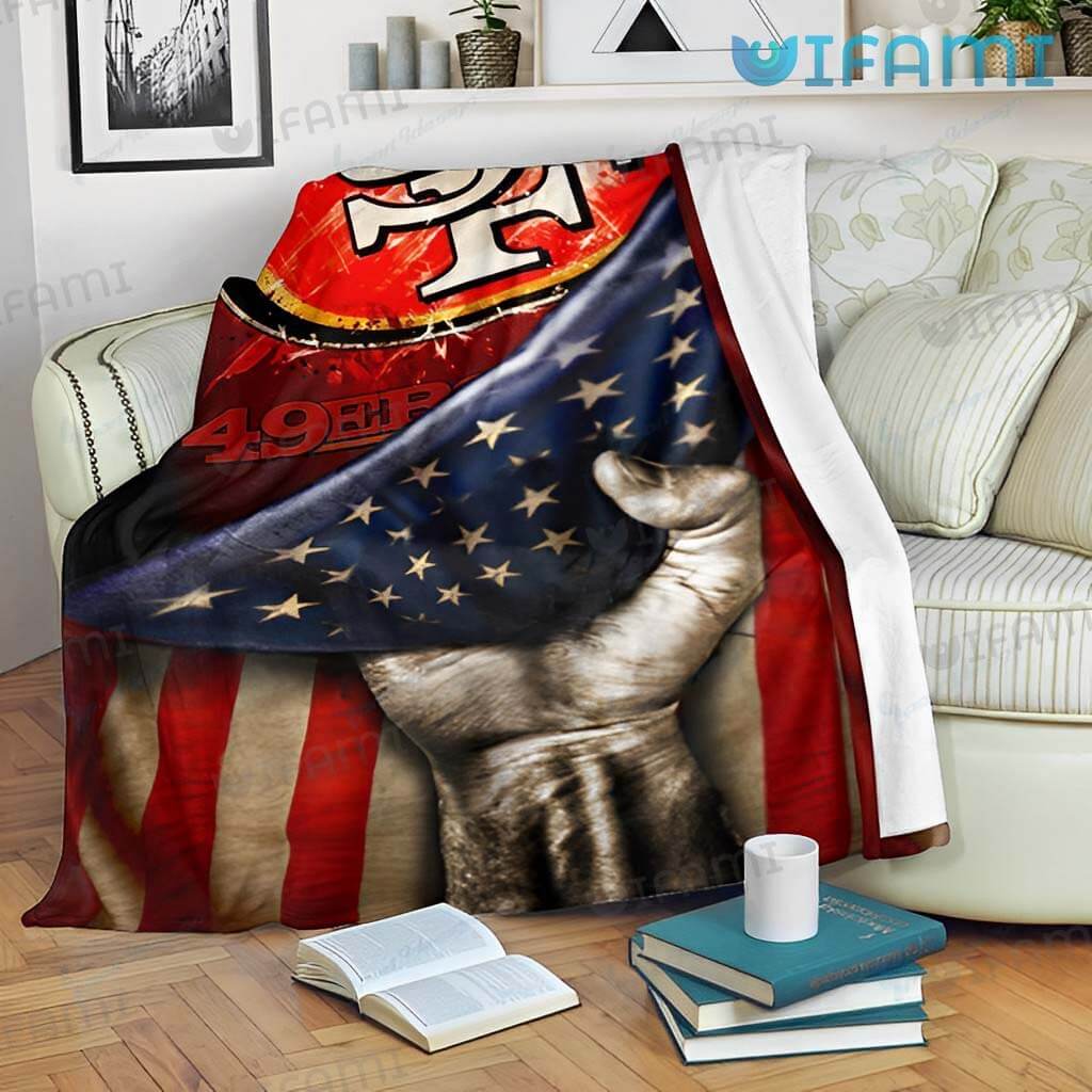 Wrap Yourself In Patriotism: 49Ers Usa Flag Blanket Gift Guide