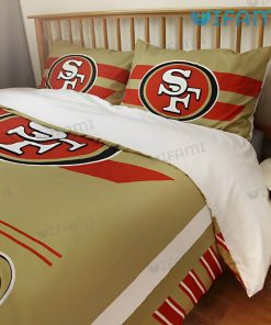 49ers Comforter Set Logo Football Helmet San Francisco 49ers Present Niner Fan