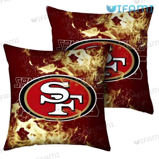 49ers Pillow Brown Smoke San Francisco 49ers Gift