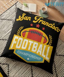 49ers Pillow Football Championship San Francisco 49ers Gift