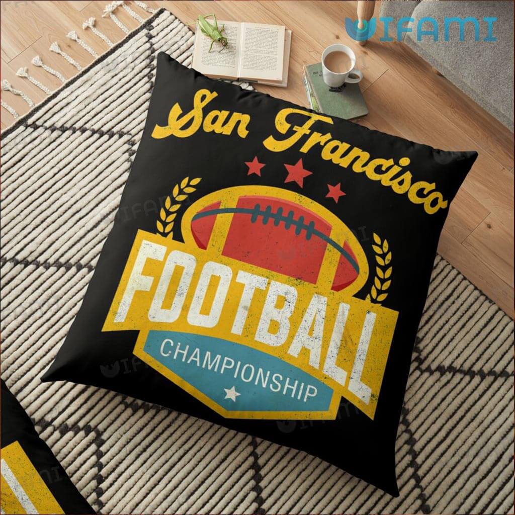49ers Pillow Football Championship San Francisco 49ers Gift