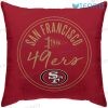 49ers Pillow Logo San Francisco 49ers Gift