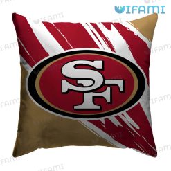 49ers Pillow White Red And Brown San Francisco 49ers Gift