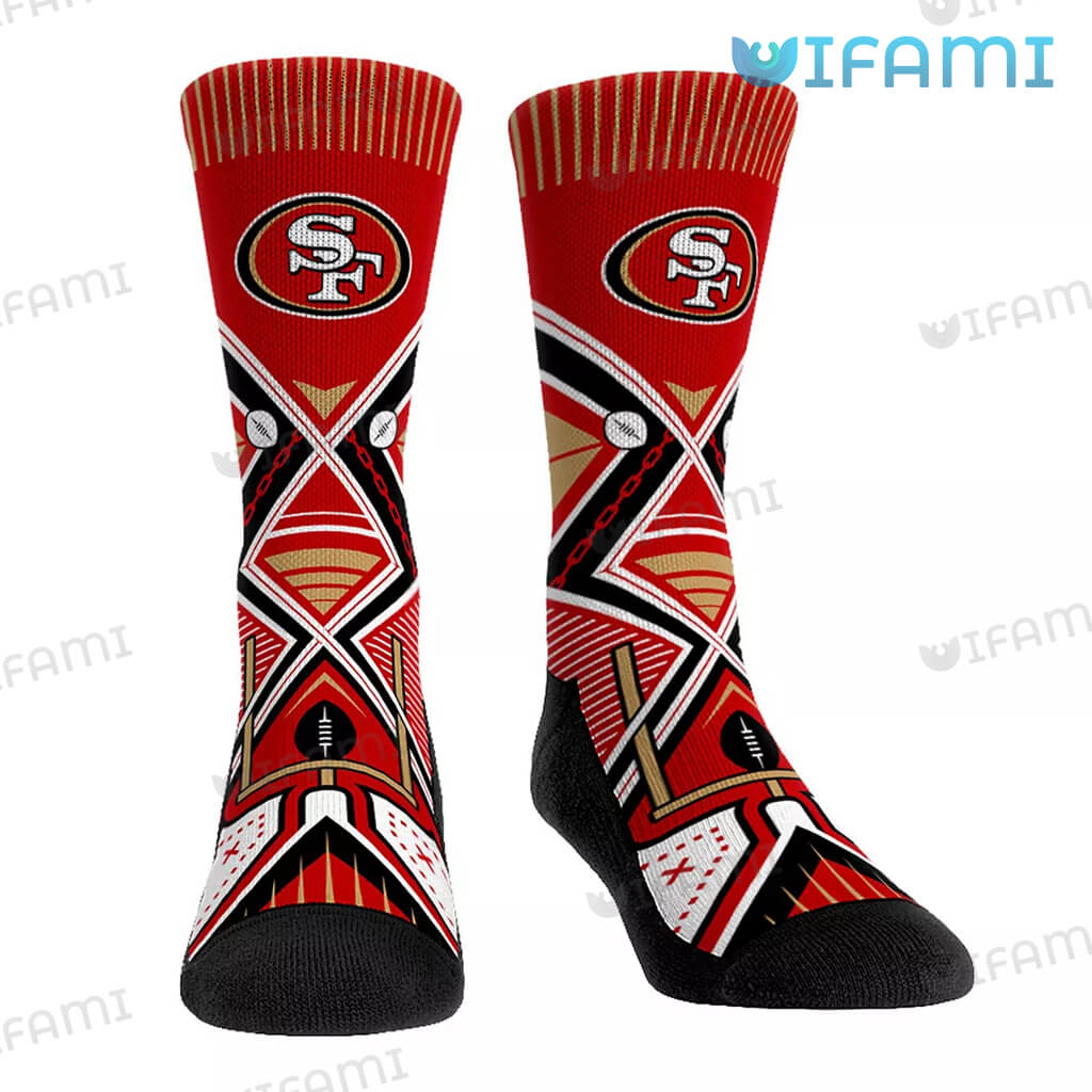 Classic 49ers Socks Football Field Goal San Francisco 49ers Gift