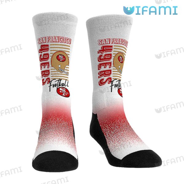49ers Socks Football Helmet Logo San Francisco 49ers Gift