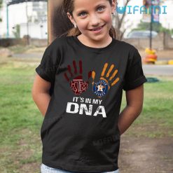 Astros Shirt Its In My DNA Aggies Houston Astros Kid Tshirt Gift