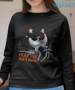 Astros Shirt Jack Skellington Fear The Astros Sweatshirt Gift For Stros Fan