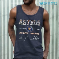 Astros Shirt Jose Altuve George Springer Signature Houston Astros Tank Top Gift