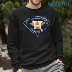 Astros Shirt Logo Superman Houston Astros Sweatshirt Gift
