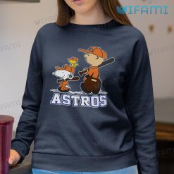 MLB Houston Astros Snoopy Charlie Brown Woodstock The Peanuts