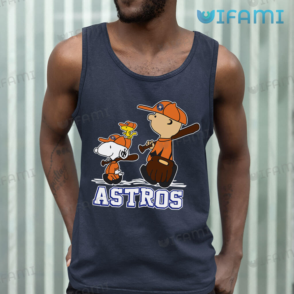 Peanuts Charlie Brown And Snoopy Playing Baseball Houston Astros