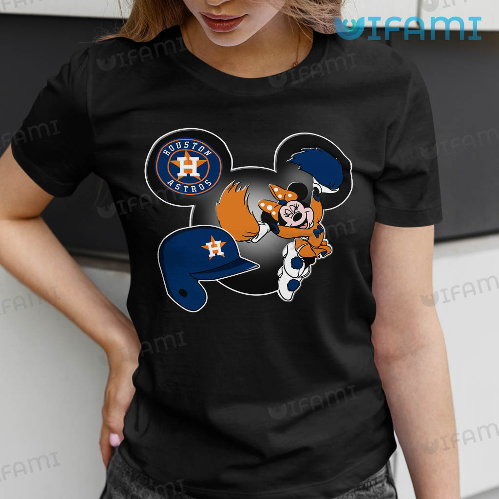 Great Astros Women Mickey Minnie Mouse Shirt Houston Astros Gift