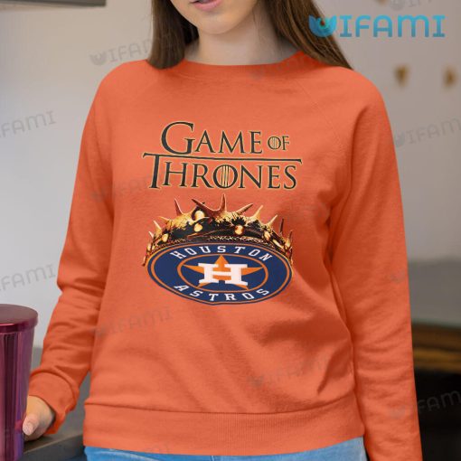 Astros T-Shirt Game Of Thrones Crown Logo Houston Astros Gift