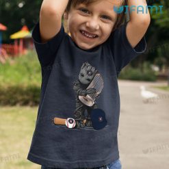 Astros World Series Shirt Baby Groot Hug Trophy Houston Astros Kid Tshirt Gift