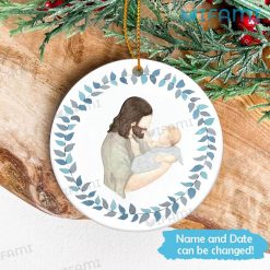 Custom Miscarriage Ornament The Face Of Jesus Infant Loss Present