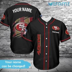 Custom Name 49ers Baseball Jersey Scratches San Francisco 49ers Gift