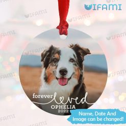 Pet Memorial Ornament Forever Loved Personalized Pet Loss Gift