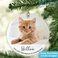 Personalized Pet Remembrance Ornament If Love Could Have Kept You Here Christmas Pet Memorial Gift