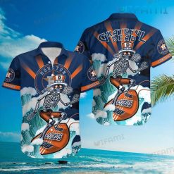 Mickey Surfing Houston Astros Hawaiian Shirt, Astros MLB Gifts For