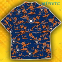 Houston Astros Hawaiian Shirt Island Coconut Tree Unique Astro Present Back