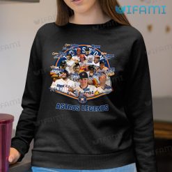 Houston Astros Shirt Astros Legends Signatures Astros Sweatshirt Gift