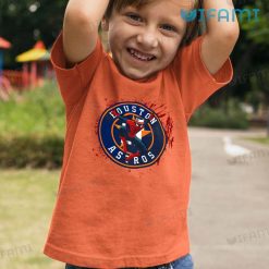 Houston Astros T Shirt Spider Man Astros Kid Tshirt Gift