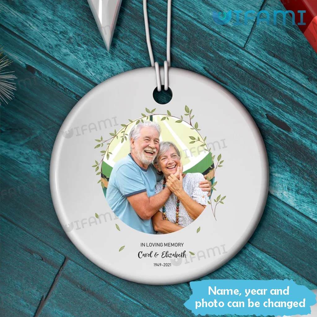 In Loving Memory Ornament Customized In Sympathy Gift