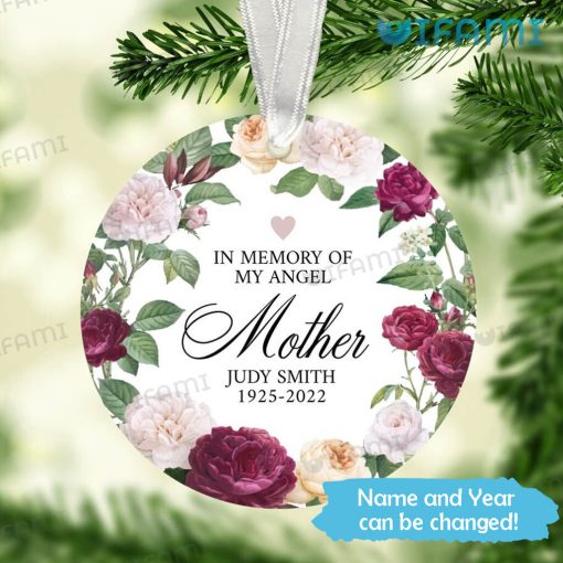 Memorial Angel Ornament In Memory Of My Angel Customized Memorial Gift