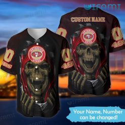 Personalized 49ers Baseball Jersey Death San Francisco 49ers Gift