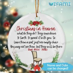 Christmas In Heaven Ornament Custom In Sympathy Gift