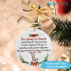 Personalized Christmas In Heaven Ornament What Do They Do In Sympathy Present