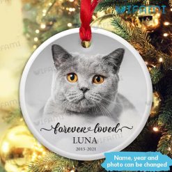 Personalized Pet Ornament Forever Loved Pet Memorial Gift