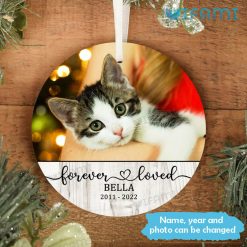 Personalized Pet Ornaments In Memory Forever Loved Pet Bereavement Xmas Present