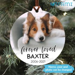 Customized Pet Memorial Christmas Ornament Pet Loss Gift