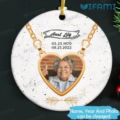 Remembrance Ornament Personalized Memorial Gift