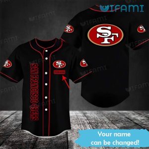 Personalized Nfl San Francisco 49ers Logo 3d Baseball Jersey – Teepital –  Everyday New Aesthetic Designs