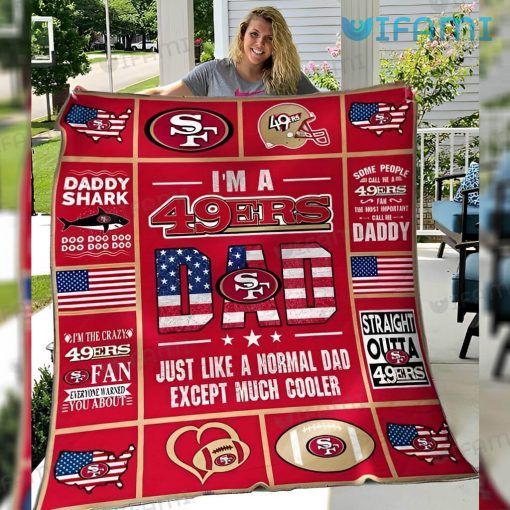 San Francisco 49ers Blanket 49ers Dad Niners Gift