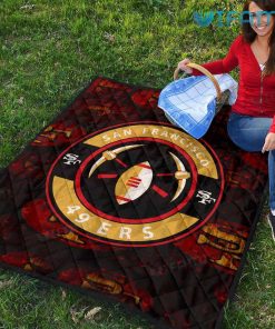 San Francisco 49ers Blanket Logo Axe 49ers Niners Gift