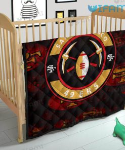 San Francisco 49ers Blanket Logo Axe 49ers Real Gift For Fan