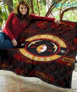 San Francisco 49ers Blanket Logo Axe 49ers Review Gift